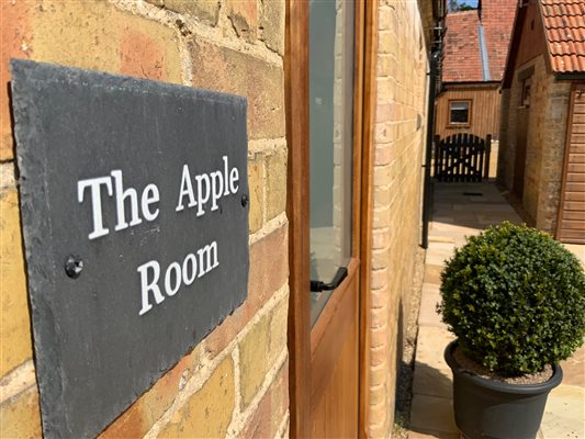 Apple Room front door